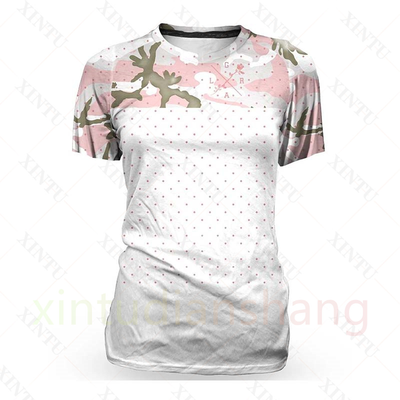 Mountain Biking Jersey - Kadın teknik Jersey Motocross gevşek Rider