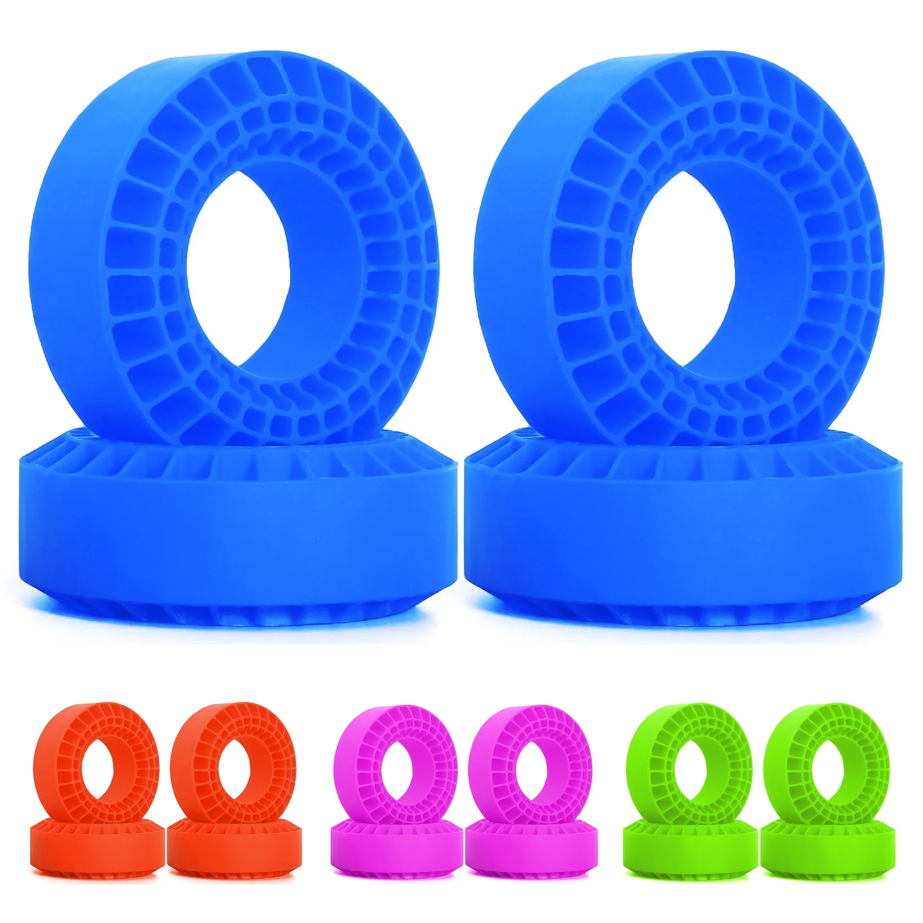 Tire Insert Foam - TRX4/SCX10/Capra için 4PCS 1.9 