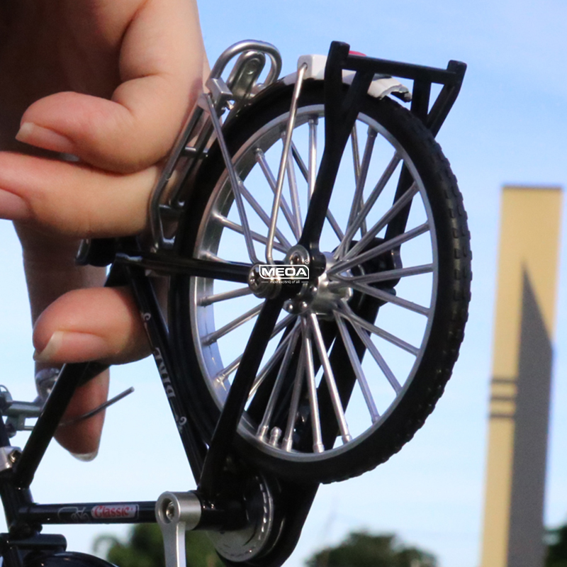 Mountain Biking Kids - 1:10 Ölçekli Döküm Alaşımlı Mini Dağ