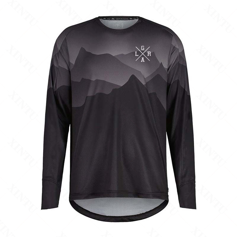 Mountain Biking Jersey - Erkek Motosiklet Lrga Forması MTB BMX