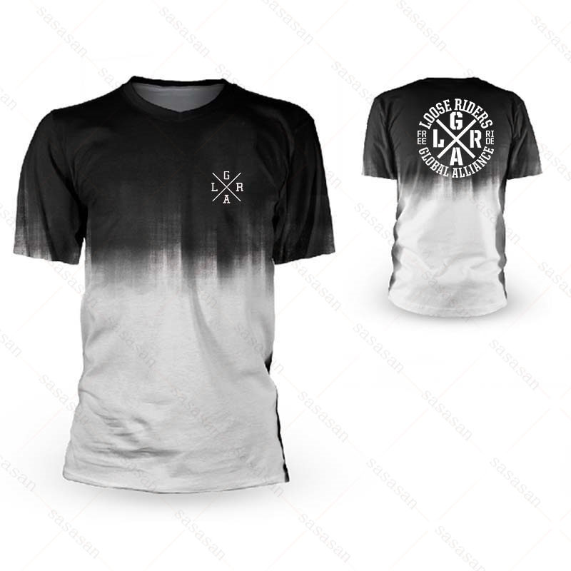 Mountain Biking Jersey - Motocross gevşek biniciler kısa kollu Jersey