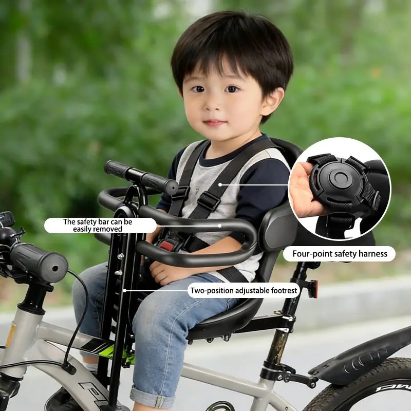 Mountain Biking Kids - Emniyet Kemeriyle Ön Montajlı Çocuk Bisiklet