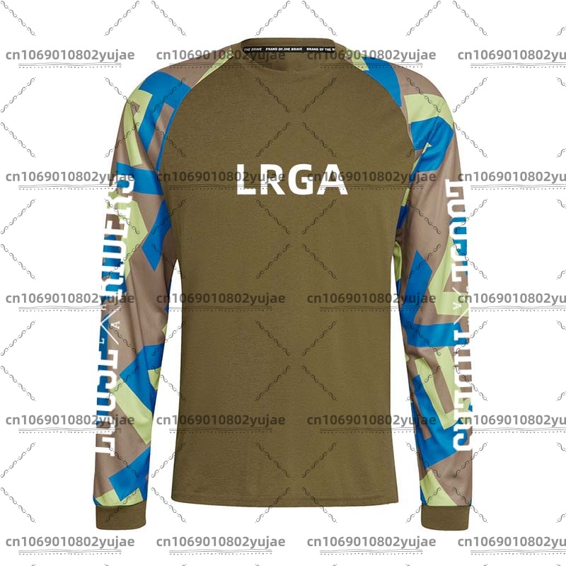 Mountain Biking Jersey - Erkek motokros uzun kollu bol binici