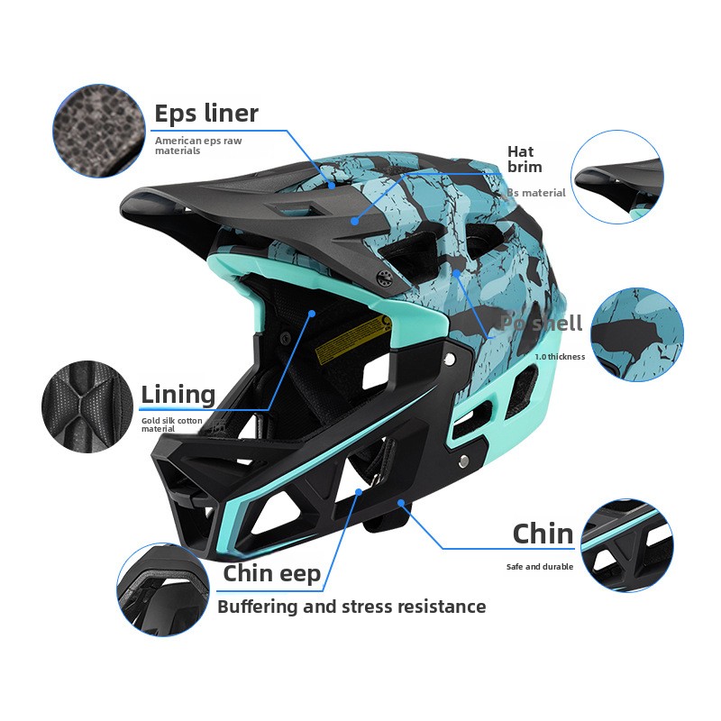 Sıcak Satış Dağ Bisikleti Off- - Mountain Biking Helmet Full Face incelemesi ve fiyatı