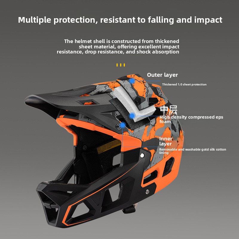 Sıcak Satış Dağ Bisikleti Off- - Mountain Biking Helmet Full Face incelemesi ve fiyatı