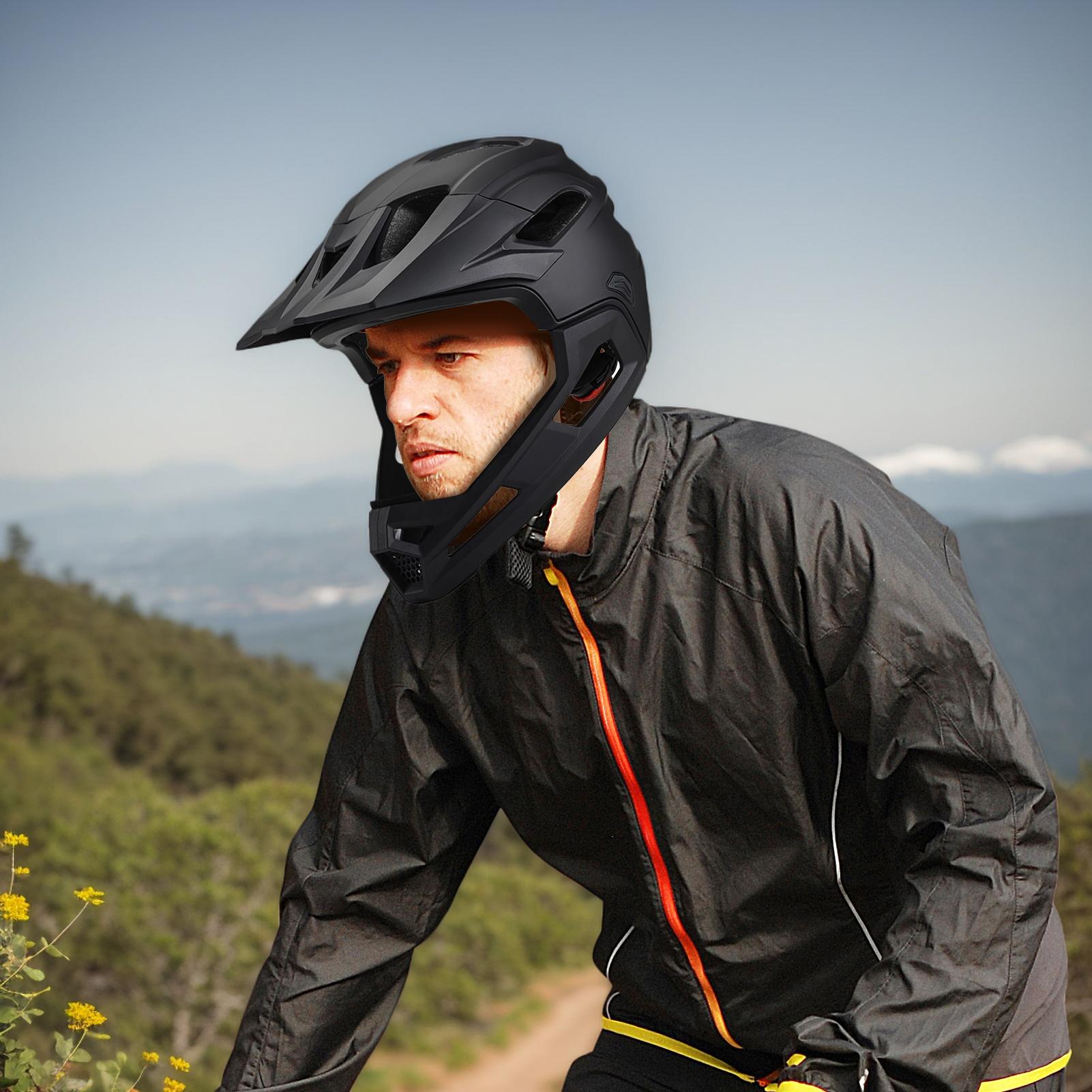 1 adet yetişkin dağ bisikleti  - Mountain Biking Helmet Full Face incelemesi ve fiyatı