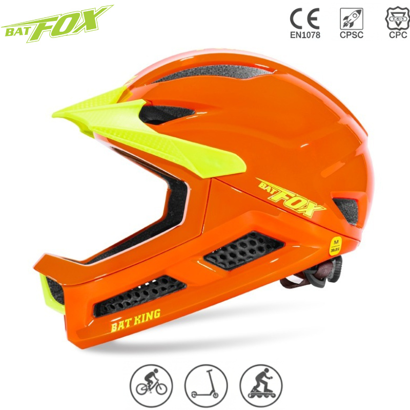 BATFOX Çocuklar İçin Tam Yüz D - Mountain Biking Helmet Full Face incelemesi ve fiyatı