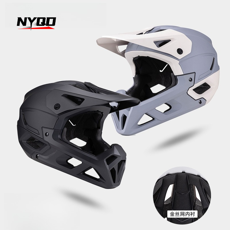 Yetişkinler İçin Yarış İniş Bi - Mountain Biking Helmet Full Face incelemesi ve fiyatı