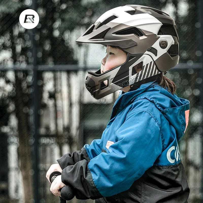 ROCKBROS Çocuklar İçin Çıkarıl - Mountain Biking Helmet Full Face incelemesi ve fiyatı